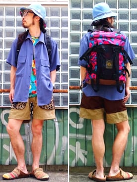 りょうさん（メンズ・171cm）の夏コーディネート