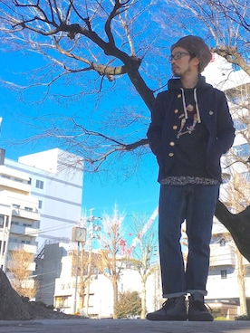 りょうさん（メンズ・171cm）の冬コーディネート