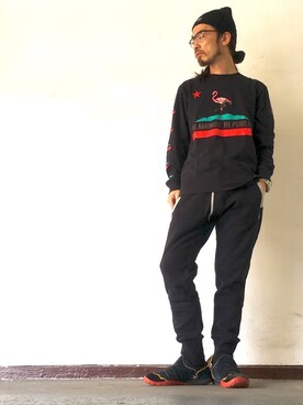 りょうさん（メンズ・171cm）の冬コーディネート