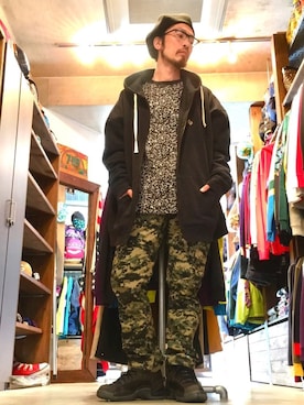 りょうさん（メンズ・171cm）の冬コーディネート