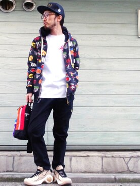 りょうさん（メンズ・171cm）の冬コーディネート