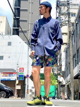 りょうさん（メンズ・171cm）の春コーディネート