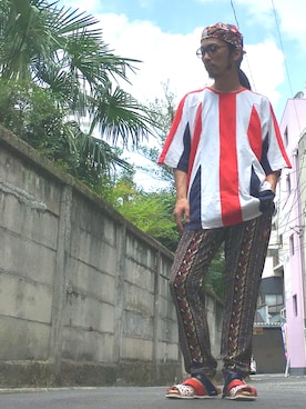 りょうさん（メンズ・171cm）の夏コーディネート