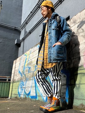 りょうさん（メンズ・171cm）の冬コーディネート