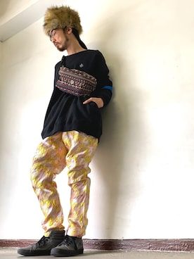 りょうさん（メンズ・171cm）の冬コーディネート