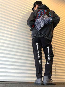 りょうさん（メンズ・171cm）の冬コーディネート