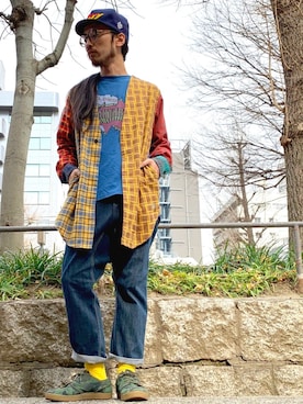 りょうさん（メンズ・171cm）の冬コーディネート