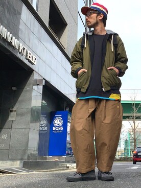 りょうさん（メンズ・171cm）の冬コーディネート