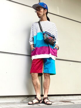 りょうさん（メンズ・171cm）の夏コーディネート