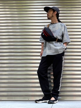 「ウェストポーチ」｜りょうさん（メンズ・171cm）の秋コーディネート
