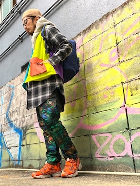 りょうさん（メンズ・171cm）の冬コーディネート