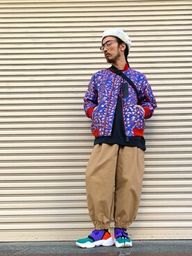 「ALDIES（アールディーズ）のアイテム（ブルゾン）」を使った、りょうさん（メンズ・171cm）の冬コーディネート