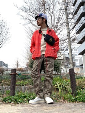 「ALDIES（アールディーズ）のアイテム（その他アウター）」を使った、りょうさん（メンズ・171cm）の春コーディネート