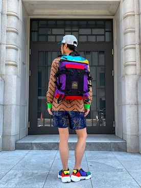 「ELDORESO（エルドレッソ）のアイテム（帽子）」を使った、りょうさん（メンズ・171cm）の春コーディネート