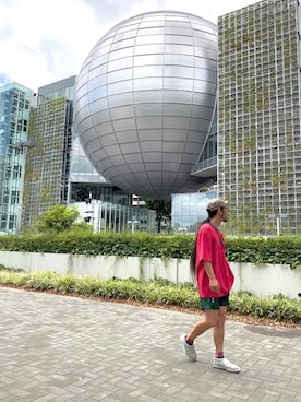 「ELDORESO（エルドレッソ）のアイテム（帽子）」を使った、りょうさん（メンズ・171cm）の夏コーディネート