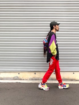 「ウェストポーチ」｜りょうさん（メンズ・171cm）の秋コーディネート