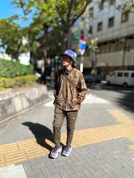 「ALDIES（アールディーズ）のアイテム（その他アウター）」を使った、りょうさん（メンズ・171cm）の秋コーディネート