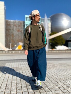 「ベレー帽推奨委員会」｜りょうさん（メンズ・171cm）の冬コーディネート