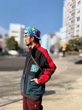「ALDIES（アールディーズ）のアイテム（ブルゾン）」を使った、りょうさん（メンズ・171cm）の冬コーディネート