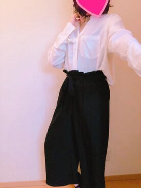 「stradivarius（ストラディバリウス）のアイテム（アクセサリー）」を使った、パールさん（レディース・171cm）の春コーディネート