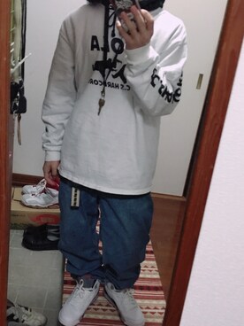 「AFTERBASE（アフターベース）のアイテム」を使った、Yoshimura Ibukiさん（メンズ・165cm）の冬コーディネート