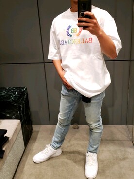 「青山店」｜Raychelさん（メンズ・165cm）の夏コーディネート