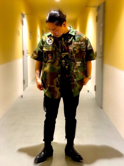 AVIREX EXPOCITY ららぽーとEXPOCITY店きょーすけさんの「(|)」を使ったコーディネート