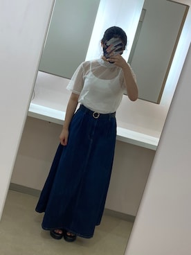 「アイテム（リング）」を使った、メメさん（レディース・156cm・10代）の秋コーディネート