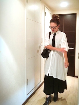 「MORGAN（モルガン）のアイテム」を使った、miyakoさん（レディース・159cm）の秋コーディネート