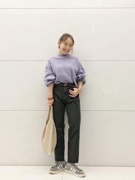 「ニットバッグ」｜nakao takakoさん（レディース・165cm）の秋コーディネート