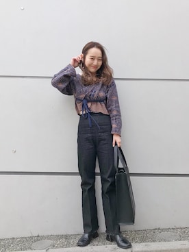 nakao takakoさん（レディース・159cm）の春コーディネート