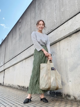 nakao takakoさん（レディース・159cm）の春コーディネート