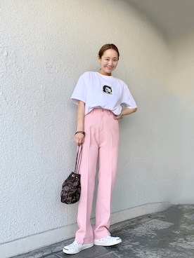 nakao takakoさん（レディース・159cm）の春コーディネート