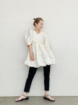 nakao takakoさん（レディース・159cm）の夏コーディネート