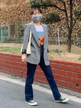 nakao takakoさん（レディース・159cm）の春コーディネート