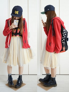 nao_mamekoさん（レディース・152cm）の夏コーディネート