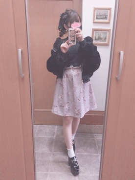「ヘアメイク」｜茅ヶ崎さん（レディース・150cm）の冬コーディネート