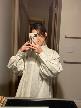 「moussy」｜「アイテム（PC・スマホグッズ/家電）」を使った、mizuhoさん（レディース・158cm）の春コーディネート