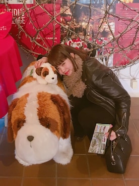 「JOURNAL STANDARD relume（ジャーナルスタンダード　レリューム）のアイテム（ライダースジャケット）」を使った、yukaさん（レディース・148cm）の春コーディネート
