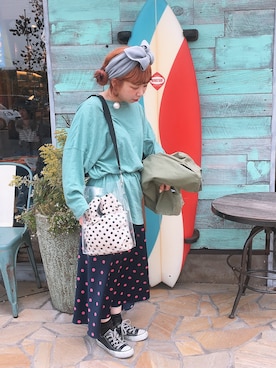 まりっぺさん（レディース・152cm）の春コーディネート