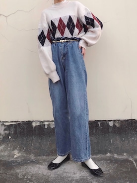 Sze1777さん（レディース・162cm）の冬コーディネート