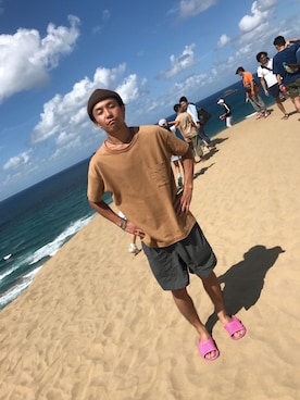 「Steven Alan（スティーブンアラン）のアイテム（ニットキャップ/ビーニー）」を使った、nakaakiさん（メンズ・165cm）の秋コーディネート