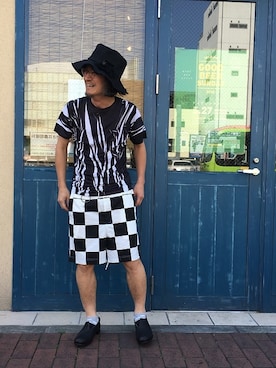 「アイテム（その他シューズ）」を使った、フリスタさん（メンズ・173cm・40代）の春コーディネート