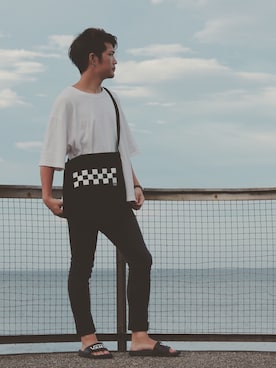 とも。さん（メンズ・171cm）の夏コーディネート