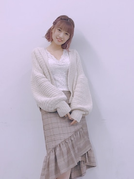 キャミソールを使った 大人可愛い の人気ファッションコーディネート Wear