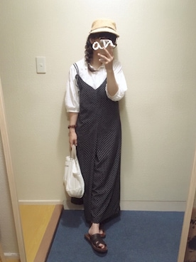 anさん（レディース・155cm）の夏コーディネート