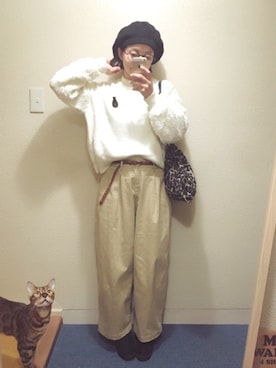 anさん（レディース・155cm）の秋コーディネート