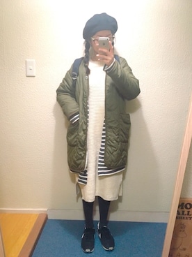 anさん（レディース・155cm）の冬コーディネート