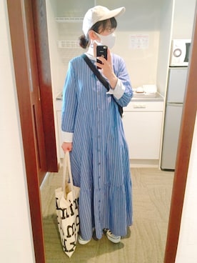 anさん(レディース・155cm)の夏コーディネート