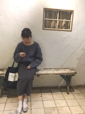 m .さん（レディース・159cm）の秋コーディネート